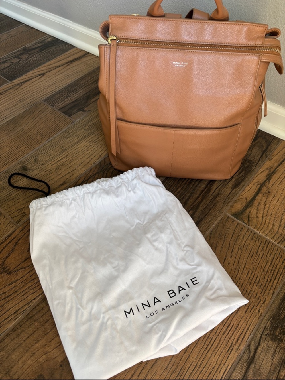 Mina Baie Harper Backpack Diaper Bag